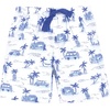 image:imageHudson Baby Unisex Baby Shorts Bottoms 4PackBlue Tropical Scene