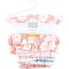 image:imageHudson Baby Unisex Baby Shorts Bottoms 4PackWhite Coral Daisy