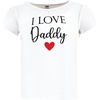 image:imageHudson Baby UnisexBaby Short Sleeve TShirtsGirl Daddy Red Black