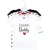 image:imageHudson Baby UnisexBaby Short Sleeve TShirtsGirl Daddy Red Black