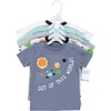 image:imageHudson Baby UnisexBaby Short Sleeve TShirtsSolar System Shark