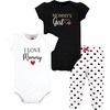 Girl Mommy Red Black