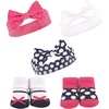 Navy Pink Dot