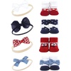 Red Navy Flower