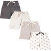 image:imageHudson Baby Unisex Baby Shorts Bottoms 4PackCozy Cutie
