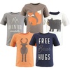 image:imageHudson Baby UnisexBaby Short Sleeve TShirtsWoodland