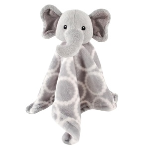 image:imageHudson Baby Plush Velboa Security Blanket Elephant