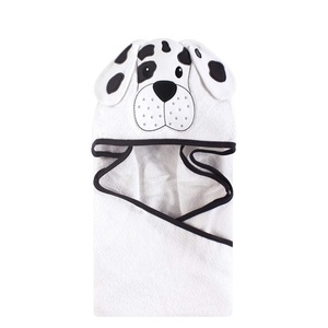 image:imageHudson Baby Unisex Baby Cotton Animal Face Hooded Towel Brown Bear 2Pack One SizeDalmatian
