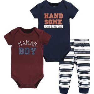 image:imageHudson Baby Unisex Baby Cotton Bodysuit and Pant Set Sage Floral Wreath 36 MonthsMamas Boy