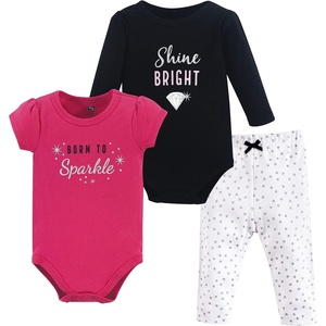 image:imageHudson Baby Unisex Baby Cotton Bodysuit and Pant Set Sage Floral Wreath 36 MonthsSparkle