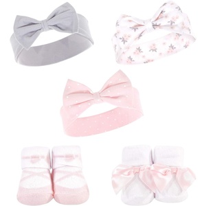 image:imageHudson Baby Unisex Baby Headband and Socks SetBallet