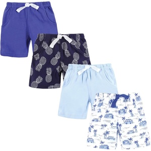 image:imageHudson Baby Unisex Baby Shorts Bottoms 4PackBlue Tropical Scene