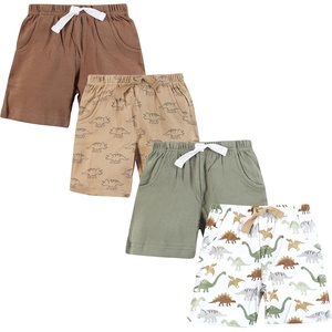 image:imageHudson Baby Unisex Baby Shorts Bottoms 4PackBrown Sage Dinosaurs