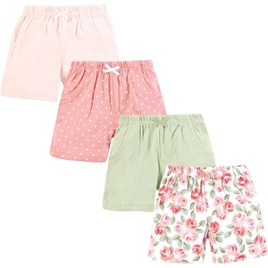 image:imageHudson Baby Unisex Baby Shorts Bottoms 4PackCoral Floral