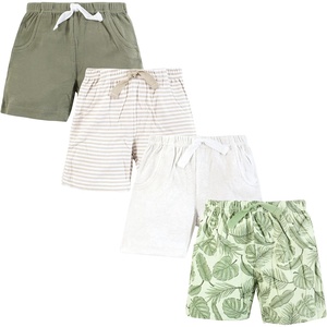 image:imageHudson Baby Unisex Baby Shorts Bottoms 4PackGreen Palms