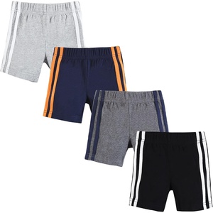 image:imageHudson Baby Unisex Baby Shorts Bottoms 4PackHeather Gray Black