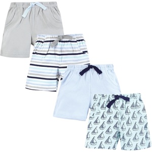 image:imageHudson Baby Unisex Baby Shorts Bottoms 4PackMint Sailboat