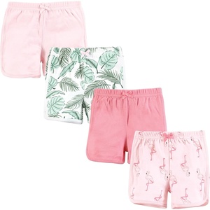 image:imageHudson Baby Unisex Baby Shorts Bottoms 4PackPalm Flamingo