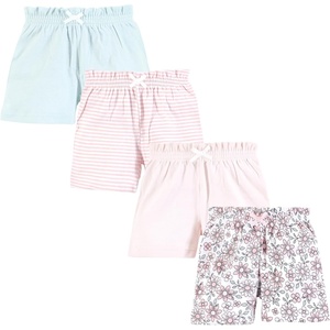 image:imageHudson Baby Unisex Baby Shorts Bottoms 4PackPink Daisies