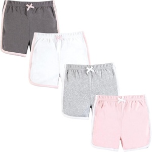 image:imageHudson Baby Unisex Baby Shorts Bottoms 4PackPink White