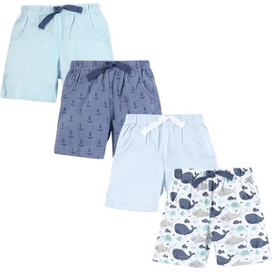 image:imageHudson Baby Unisex Baby Shorts Bottoms 4PackSea Friends