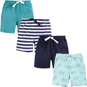 image:imageHudson Baby Unisex Baby Shorts Bottoms 4PackSea Turtle