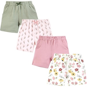 image:imageHudson Baby Unisex Baby Shorts Bottoms 4PackSoft Painted Floral