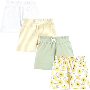 image:imageHudson Baby Unisex Baby Shorts Bottoms 4PackYellow Daisy