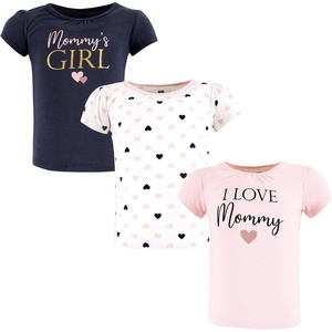 image:imageHudson Baby UnisexBaby Short Sleeve TShirtsGirl Mommy Pink Navy
