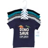 image:imageHudson Baby Baby Short Sleeve TShirtsDino Truck Robot