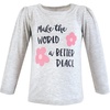 image:imageHudson Baby BabyGirls Long Sleeve TShirtsBe Kind