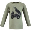 image:imageHudson Baby BabyGirls Long Sleeve TShirtsConstruction Dino