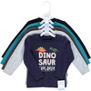image:imageHudson Baby BabyGirls Long Sleeve TShirtsDino Truck Robot