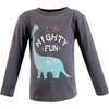 image:imageHudson Baby BabyGirls Long Sleeve TShirtsDinosaur