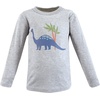 image:imageHudson Baby BabyGirls Long Sleeve TShirtsDinosaur