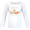 image:imageHudson Baby BabyGirls Long Sleeve TShirtsFall Pumpkin Spice