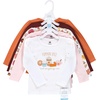 image:imageHudson Baby BabyGirls Long Sleeve TShirtsFall Pumpkin Spice