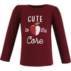 image:imageHudson Baby BabyGirls Long Sleeve TShirtsFall Pumpkin Spice