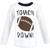 image:imageHudson Baby BabyGirls Long Sleeve TShirtsFootball