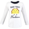 image:imageHudson Baby BabyGirls Long Sleeve TShirtsFun Food