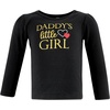 image:imageHudson Baby BabyGirls Long Sleeve TShirtsGirl Daddy Red Black
