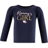 image:imageHudson Baby BabyGirls Long Sleeve TShirtsGirl Mommy Pink Navy