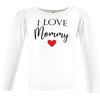 image:imageHudson Baby BabyGirls Long Sleeve TShirtsGirl Mommy Red Black