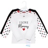 image:imageHudson Baby BabyGirls Long Sleeve TShirtsGirl Mommy Red Black