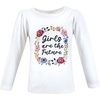 image:imageHudson Baby BabyGirls Long Sleeve TShirtsGirls World
