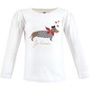 image:imageHudson Baby BabyGirls Long Sleeve TShirtsHoundstooth Red