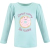 image:imageHudson Baby BabyGirls Long Sleeve TShirtsIce Cream Dino