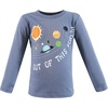 image:imageHudson Baby BabyGirls Long Sleeve TShirtsSolar System Shark