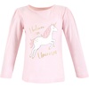 image:imageHudson Baby BabyGirls Long Sleeve TShirtsUnicorn Rainbow