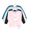 image:imageHudson Baby BabyGirls Long Sleeve TShirtsUnicorn Rainbow